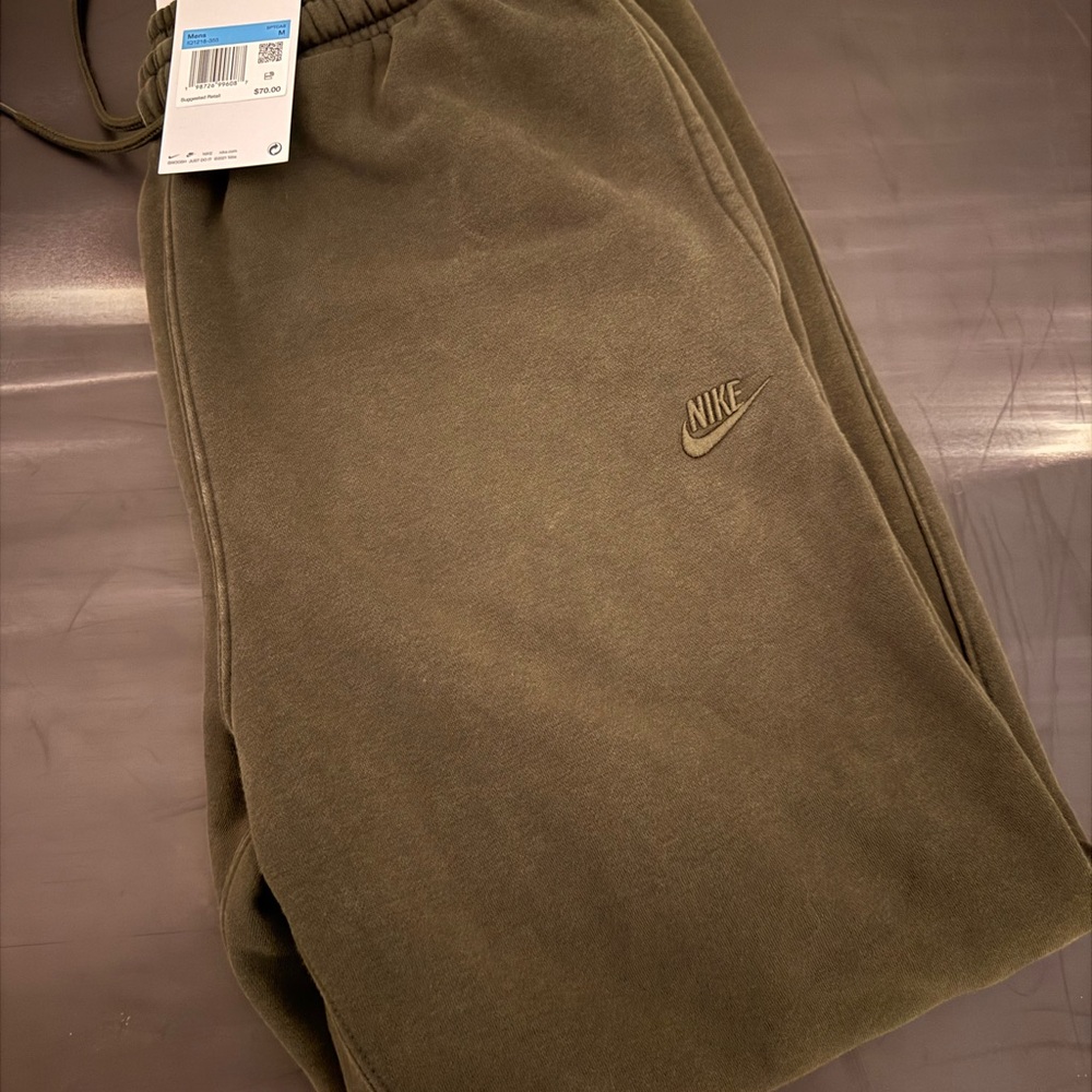 Nike washed green Joggers